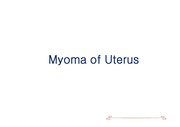 [여성간호 실습] 자궁근종(Myoma of Uterus) case study
