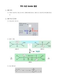 [유기화학실험] 무수 초산 Amide 합성