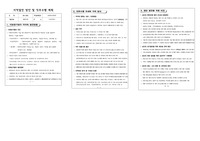 지역발전 방안 및 직무수행 계획