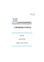 [JYP엔터테인먼트 합격자기소개서] JYP엔터테인먼트 가수매니저 합격자소서 / 면접기출문제 / 자소서 항목별 팁 / 면접팁