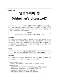 치매, 문헌고찰, 지역사회, 간호학실습