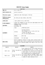정신간호학 조현병 CASE STUDY