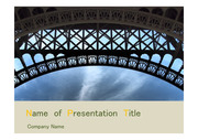 PPT양식 템플릿 배경 - 서양건축사,프랑스,에펠탑8