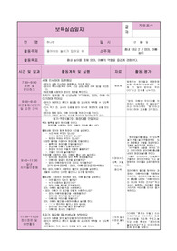 [A+] 만1세반 보육실습일지. 완벽합니다.