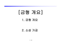 금형개요