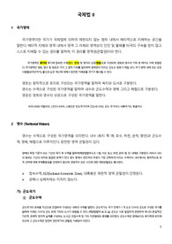 국제법 시험범위 정리 I