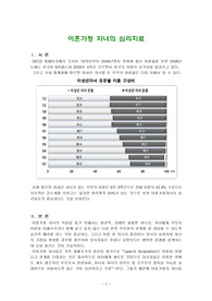 이혼가정 자녀의 심리치료