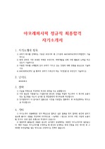 아모레퍼시픽 공채 합격 자기소개서(자기소개서 우수 예문)