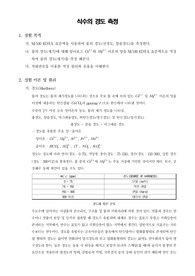 [화학기초실험]식수의 경도 측정