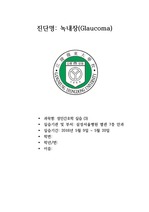 서울삼성병원 녹내장 case