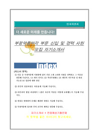 부광약품 자기소개서