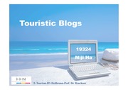 여행 블로그(Touristic Blog 영문)