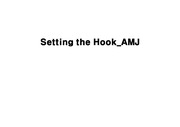 Setting the hook(hook 설정하기) AMJ