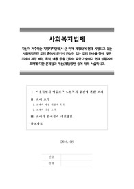 [사회복지법제] 자신이 거주하는 지방자치단체(시∙군∙구)에 제정되어 현재 시행되고 있는 사회복지관련 조례 중에서 본인이 관심이 있는 조례 하나를 찾아, 찾은 조례의 제정 배경, 목적, 내용 등을 간략히 요약 기술하고 현재 상황에서 조례에 대한 문제점과 개선(개정)방안 등에 대해 서술하시오.