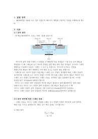09. MOSFET 증폭기 회로 예비보고서