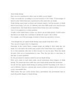 Essay - About drunk driving