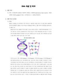 DNA 추출 및 PCR