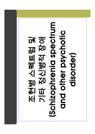 조현병 스펙트럼 장애 간호