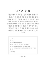 [결혼과가족] 이성교제의 기능과 중요성에 대해서 설명(3장 이상), 좋은 부모가 되는 일은 마음처럼 쉽지 않습니다. 좋은 아버지 혹은 좋은 어머니가 되기 위한 일상적인 지침들을 작성해 본 후 의견을 종합하여 10개의 좋은 아버지 지침과 좋은 어머니 지침들을 만들기(3장 이상), 바람직하지 않은 결혼의 동기는 어떤 것들이 있으며 그로 인해 예상되는 문제와 대