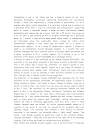스페인 교환학생 영문 수학계획서