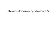 Stevens-Johnson Syndrome,SJS