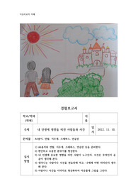 미술치료 경험보고서 - 내 인생에 영향을 미친 사람과 사건
