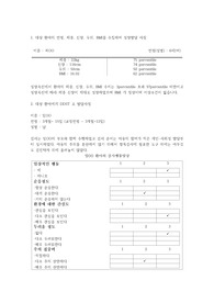 아동간호학 - 환아의 성장발달 사정(DDST)