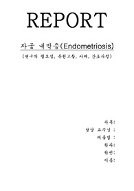 여성간호학 자궁내막증 케이스 스터디 (간호과정)