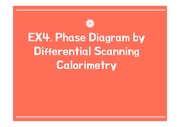 Phase diagram by differential scanning calorimetry