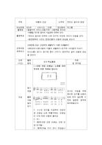 만3세 언어지도 동화 모의수업 계획안 (건강과 안전)