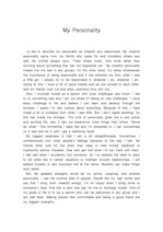 영어 자기소개 (성격 위주, A4 한페이지, 한글 해석 포함)