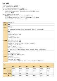 아동병동 간호과정 영아 총담관낭에 의한 출혈위험성과 체액불균형위험성