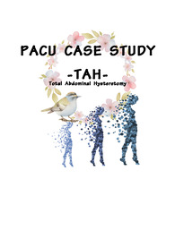 PACU(TAH) 간호진단 3개