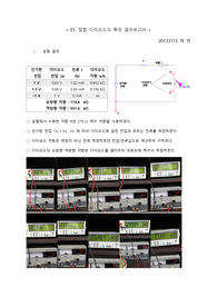 1 접합다이오드의특성 결과