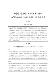 수술실사례보고서