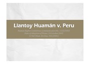 Llantoy Huamán v. Peru