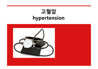 고혈압 PPT