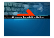 Grammar-Translation Method
