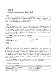 급성심근경색(AMI) 간호과정