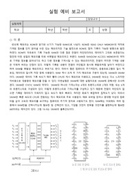 실험10. 반도체 메모리 실험예비보고서