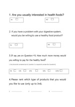 Omega3 survey form