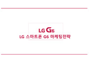 LG 스마트폰 G6 마케팅전략