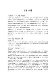 상담 이론