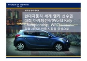 현대자동차 세계 랠리 선수권 대회 마케팅전략