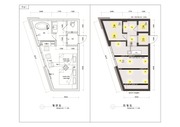 칼라링 작업(PSD파일) - H디자인호텔 객실 천정도-601 1안