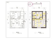 칼라링 작업(PSD파일) - H디자인호텔 객실 천정도-602 1안