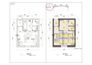 칼라링 작업(PSD파일) - H디자인호텔 객실 천정도-606 1안