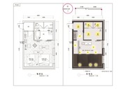 칼라링 작업(PSD파일) - H디자인호텔 객실 천정도-607 1안