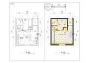 칼라링 작업(PSD파일) - H디자인호텔 객실 천정도-502 1안