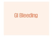 GI bleeding, 상부위장관출혈, 하부위장관출혈, 대장염